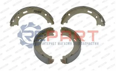 Гальмівна колодка JEEP COMMANDER, GRAND CHEROKEE III 3.0-6.1 10.04 FERODO FSB4058 Купити в Україні