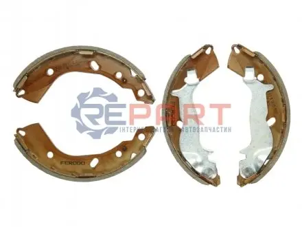 Гальмівна колодка HYUNDAI GETZ 1.1-1.6 09.02-12.10 FERODO FSB4083 Купити в Україні