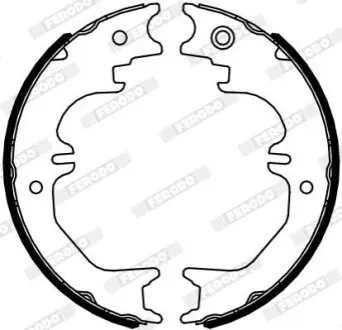 Фото Колодки ручника Toyota Land Cruiser 100 98- FERODO (FSB4125) зображення 1