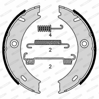 Тормозные колодки, барабанные - (2D0609525A) FERODO FSB4190