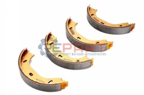 Гальмівна колодка ALFA ROMEO ALFETTA, AR 6, SPIDER BMW 2.5-3.2 (E9), 2500-3.3 (E3), 3 (E21), 3 (E30), 5 (E12), 6 (E24), 7 (E23), Z1 1.6-3.5 10.68-06.94 FERODO FSB92