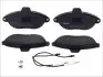 Комплект гальмівних колодок передн, CITROEN EVASION, JUMPY I FIAT SCUDO, ULYSSE PEUGEOT 806, EXPERT SCANIA 2 1.6-8.5D 01.87-12.06 FERODO (FVR1002) зображення 1