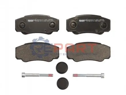 Комплект гальмівних колодок задн, CITROEN JUMPER I, JUMPER II FIAT DUCATO PEUGEOT BOXER 1.9D-2.8D 02.94 FERODO FVR1480 Купити в Україні