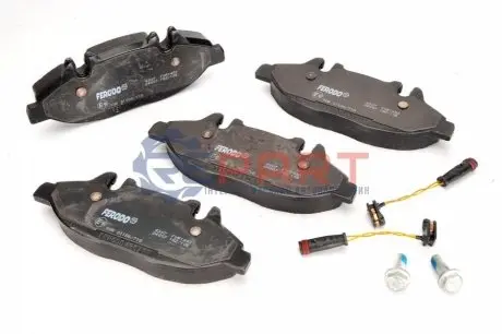 Фото Колодки гальмівні (передні) MB Vito (W639) 03- FERODO (FVR1493) зображення 1