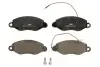 Комплект гальмівних колодок передн, NISSAN CABSTAR E 2.3D/2.7D/3.0D 10.98-11.06 FERODO (FVR1616) зображення 1