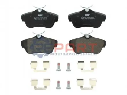 Фото Колодки гальмівні (задні) Fiat Scudo/Peugeot Expert 1.6D/2.0D 07- FERODO (FVR1772) зображення 1