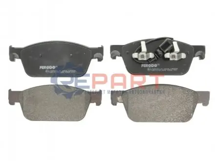 Комплект гальмівних колодок передн, VW CALIFORNIA T5 CAMPER, CALIFORNIA T6 CAMPER, MULTIVAN T5, MULTIVAN T6, TRANSPORTER T5, TRANSPORTER T6 2.0/2.0CNG/2.0D 11.03-08.24 FERODO FVR4302 Купити в Україні
