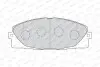 Фото Комплект гальмівних колодок передн, NISSAN NV400 TOYOTA HIACE / COMMUTER V, HIACE IV, HIACE V 2.3D-3.0D 06.04 FERODO (FVR4327) зображення 2