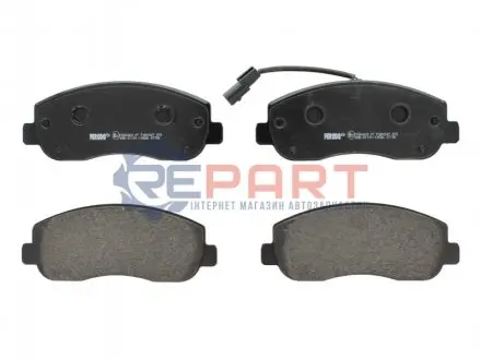 Комплект гальмівних колодок передн, NISSAN CABSTAR E, INTERSTAR, NV400 OPEL MOVANO B RENAULT MASTER III 2.3D/3.0D/Electric 10.98 FERODO FVR4347 Купити в Україні