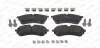 Фото Комплект гальмівних колодок передн, MAN TGE VW CRAFTER, GRAND CALIFORNIA CAMPER 2.0D/Electric 09.16 FERODO (FVR5067) зображення 2