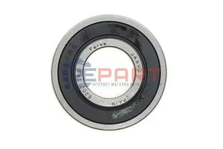 Фото 1 — Підшипник (17x40x12) FERSA (6203 2RS) Фото Підшипник (17x40x12) FERSA (6203 2RS) зображення 1