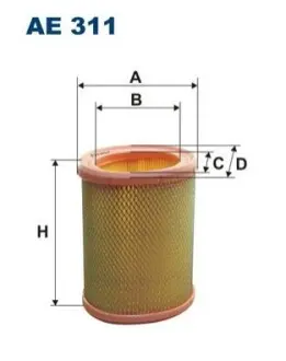 Фильтр воздуха FILTRON AE311 Купить в Украине