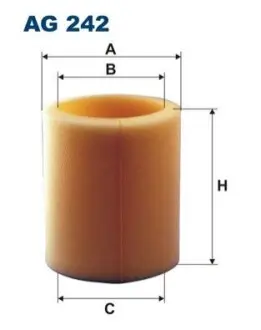 Повітряний фільтр FILTRON AG242