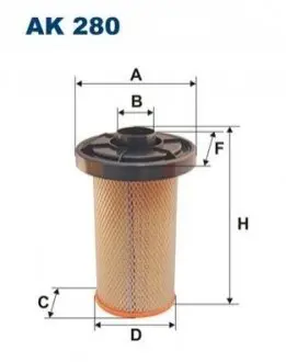 Фильтр воздуха FILTRON AK280
