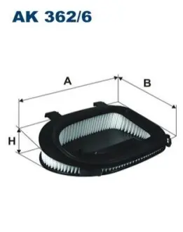 Фільтр повітряний BMW X3 (F25) 10-17/X5 (E70) 06-13/X6 (E71) 08-14 (N47/N57) FILTRON AK3626 Купити в Україні