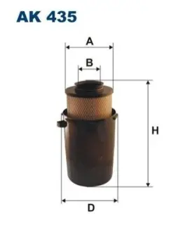 Повітряний фільтр FILTRON AK435