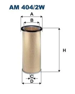 Повітряний фільтр FILTRON AM4042W