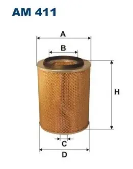 Фільтр повітряний FILTRON AM411