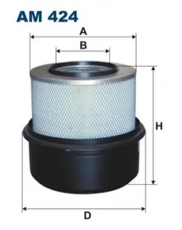 Повітряний фільтр FILTRON AM424