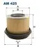 Фільтр повітряний (фільтруючий елемент) MERCEDES LK/LN2, MK, NG, O 305, O 307 OM353.950-OM442.962 04.73-12.98 FILTRON (AM425) зображення 1