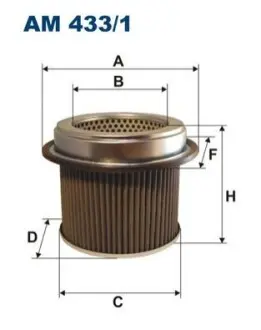 Повітряний фільтр FILTRON AM 433/1 Купити в Україні