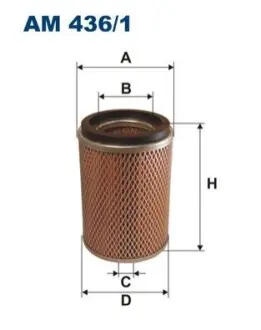Повітряний фільтр FILTRON AM4361