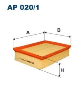 Фото Фильтр воздуха FILTRON (AP0201) изображение 1