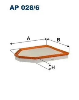 Фільтр повітряний BMW X3 (F25)/X4 (F26) 11- (N20) FILTRON AP0286
