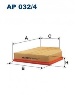 Фільтр повітря FILTRON AP0324