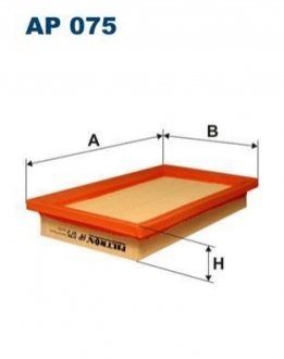 Фильтр воздуха FILTRON AP075 (фото 1)