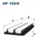 Фільтр повітряний Honda Accord VIII 2.2 D 08-15 FILTRON (AP1026) зображення 1