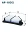 Фільтр повітряний Honda Civic 1.4 i 05-11 FILTRON (AP1032) зображення 1