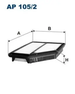 Фільтр повітряний Honda CR-V II/CR-V III/FR-V 2.2D 05 FILTRON AP1052