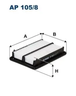Фільтр повітряний Honda CR-V 2.0 16V 12 FILTRON AP1058