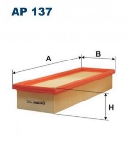 Фільтр повітря FILTRON AP137 (фото 1)