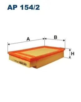 Фото Фільтр повітряний Nissan Primera 1.9 dCi 02-07 FILTRON (AP1542) зображення 1