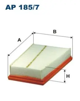 Фото Повітряний фільтр FILTRON (AP1857) зображення 1