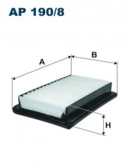 Фото Фильтр воздуха FILTRON (AP1908) изображение 1