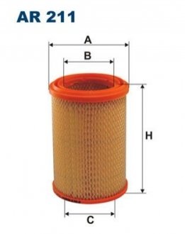 Фильтр воздуха FILTRON AR211 (фото 1)