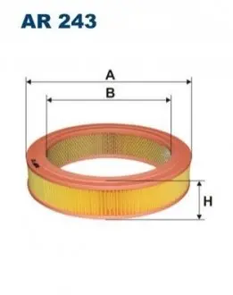 Повітряний фільтр FILTRON AR243