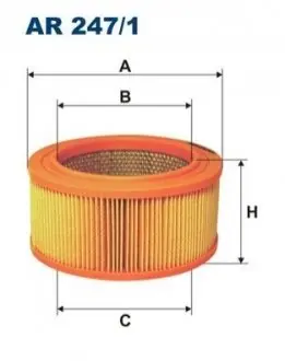 Повітряний фільтр FILTRON AR2471