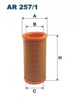Повітряний фільтр FILTRON AR2571
