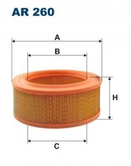 Фильтр воздуха FILTRON AR260 (фото 1)