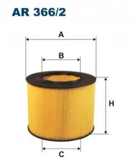 Повітряний фільтр FILTRON AR3662