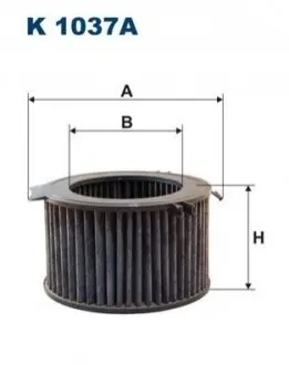 Фільтр салону VW T4 91-03 FILTRON K1037A
