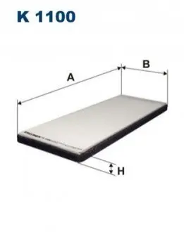 Фільтр салону FILTRON K1100