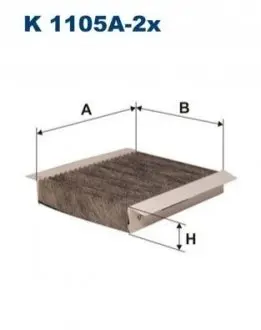 Фото Фильтр салона FILTRON (K1105A2X) изображение 1