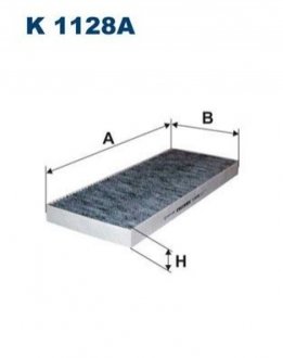 Фильтр салона FILTRON K1128A