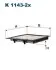 Фільтр салону Land Rover Range Rover 94-02 FILTRON (K11432X) зображення 1