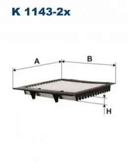Фільтр салону Land Rover Range Rover 94-02 FILTRON K11432X